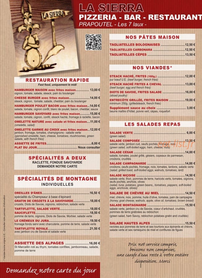La Sierra — carte page 3