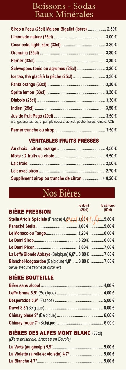 La Sierra — carte page 7