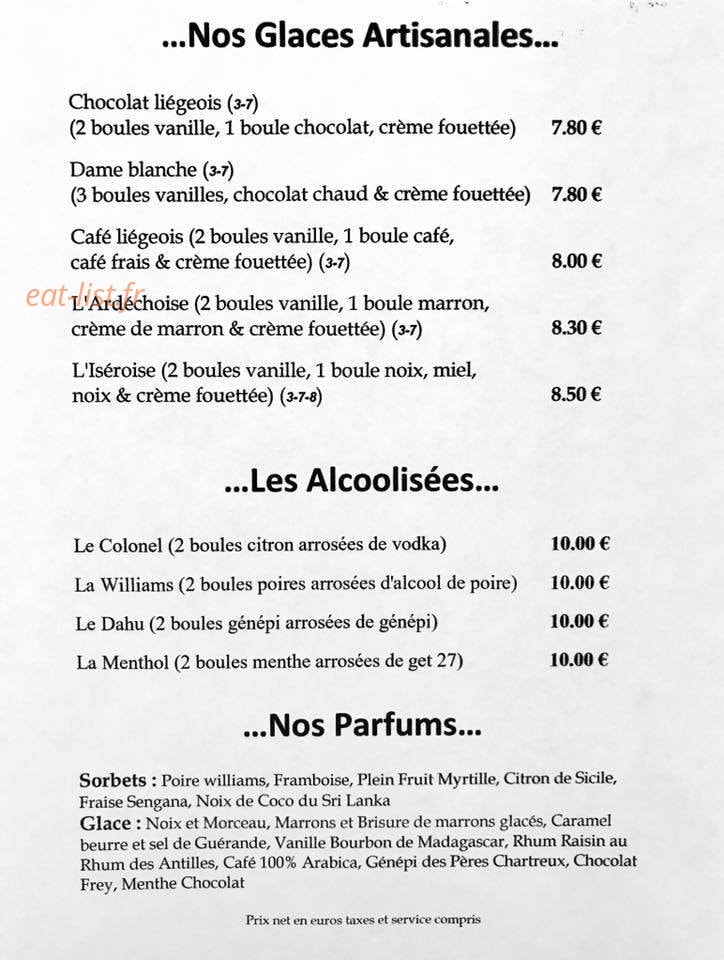 Le Mélèze — carte page 5