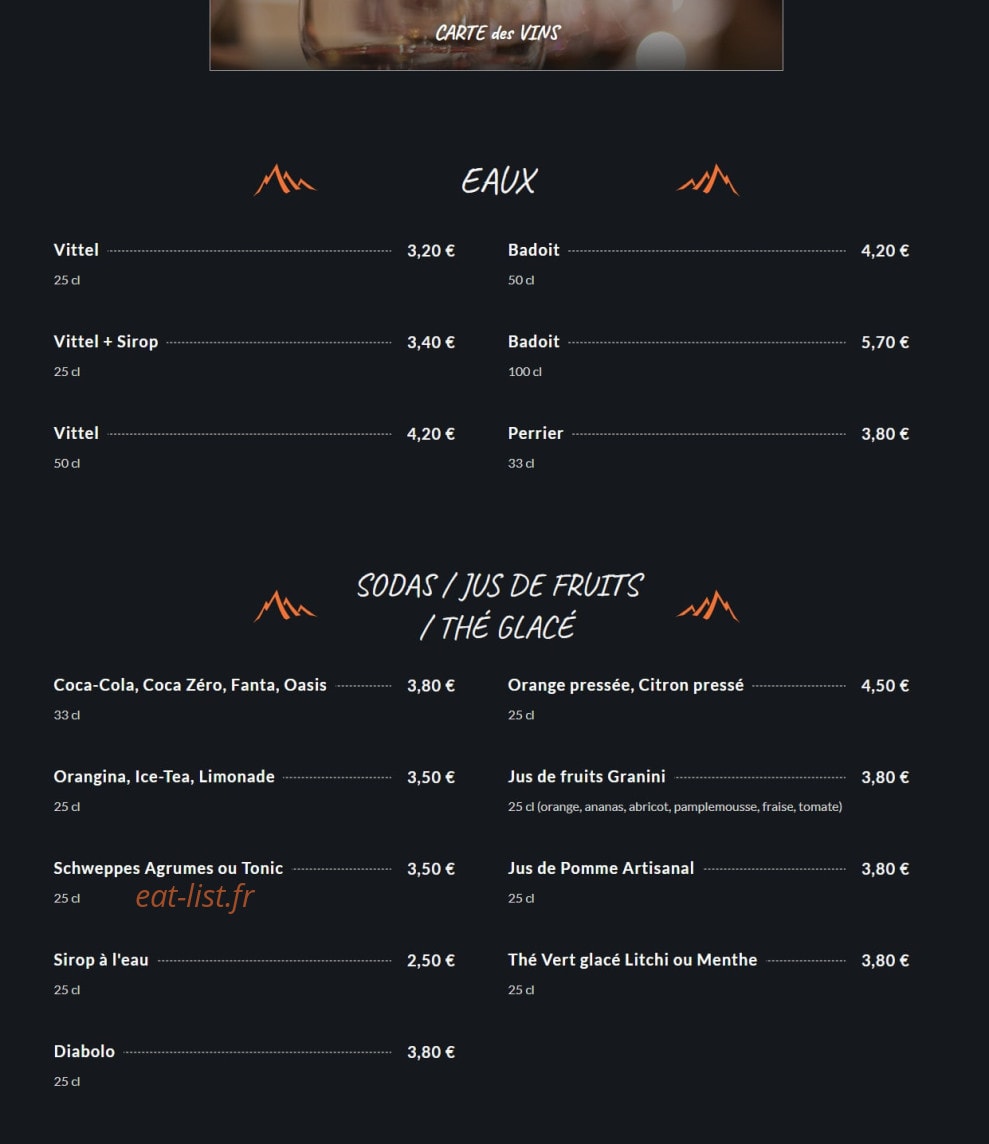 Le Rocher Blanc — carte page 5