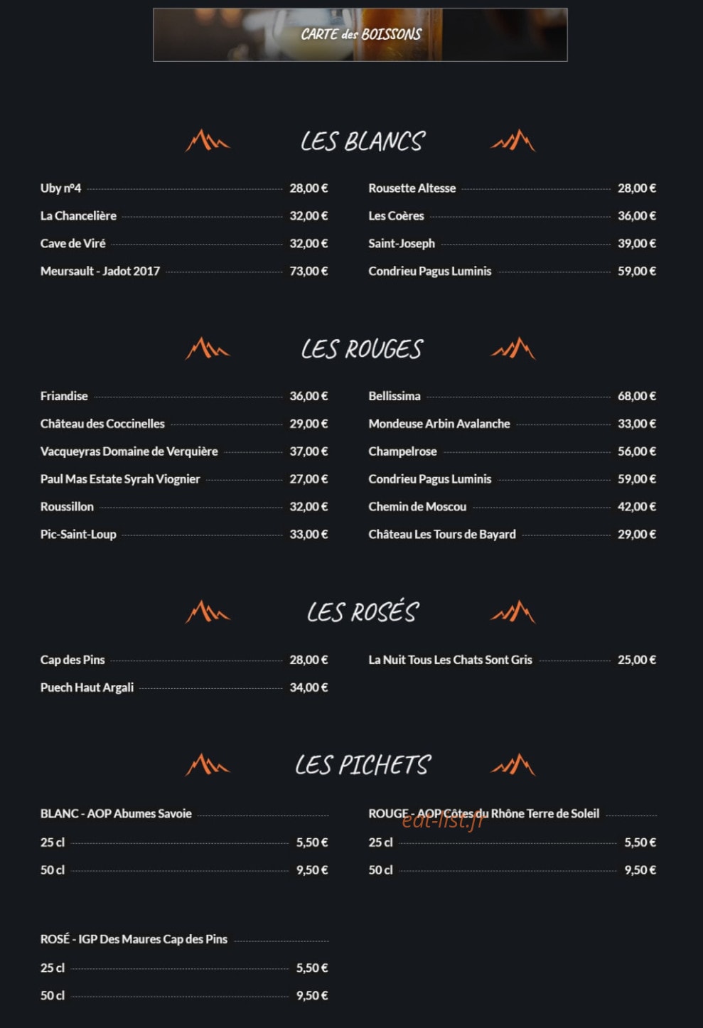 Le Rocher Blanc — carte page 4