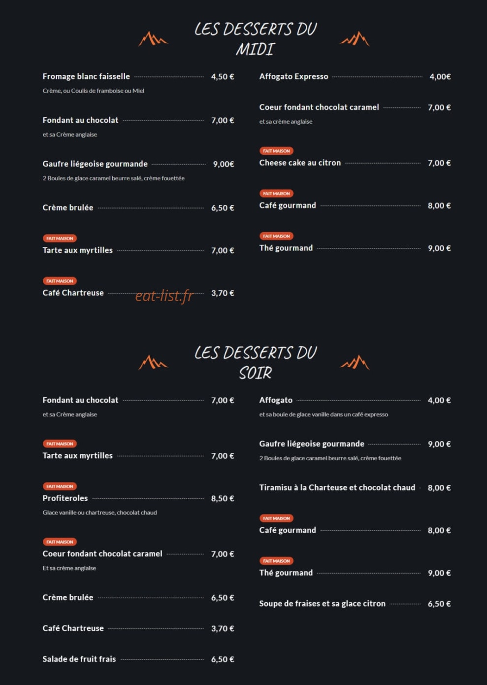Le Rocher Blanc — carte page 10