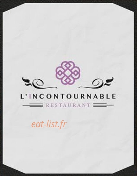 L'incontournable — carte page 1