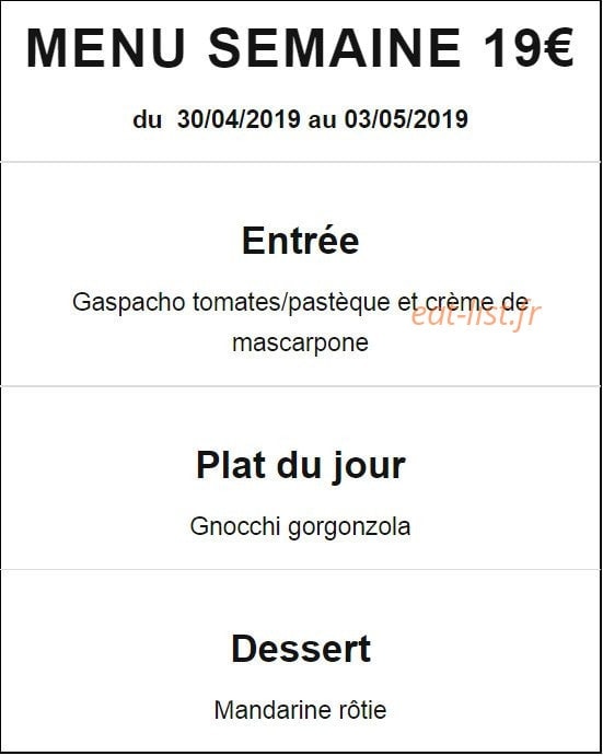 Domaine des 7 fontaines — carte page 1