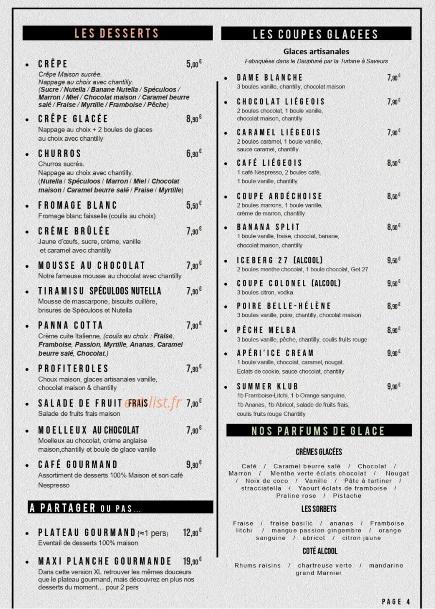 Apéri'Klub — carte page 7