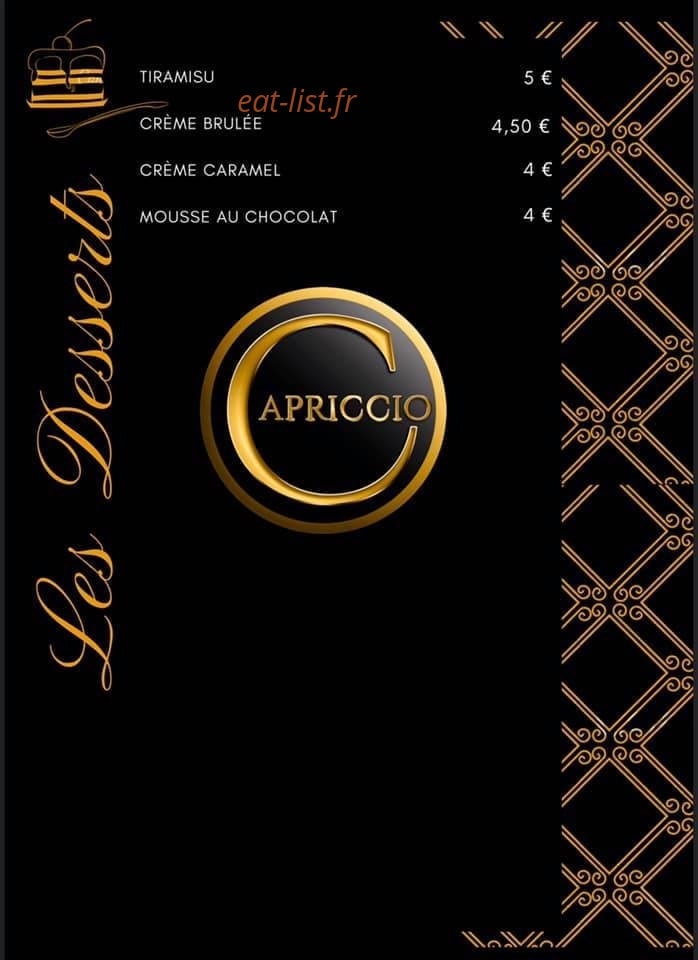 Capriccio — carte page 10