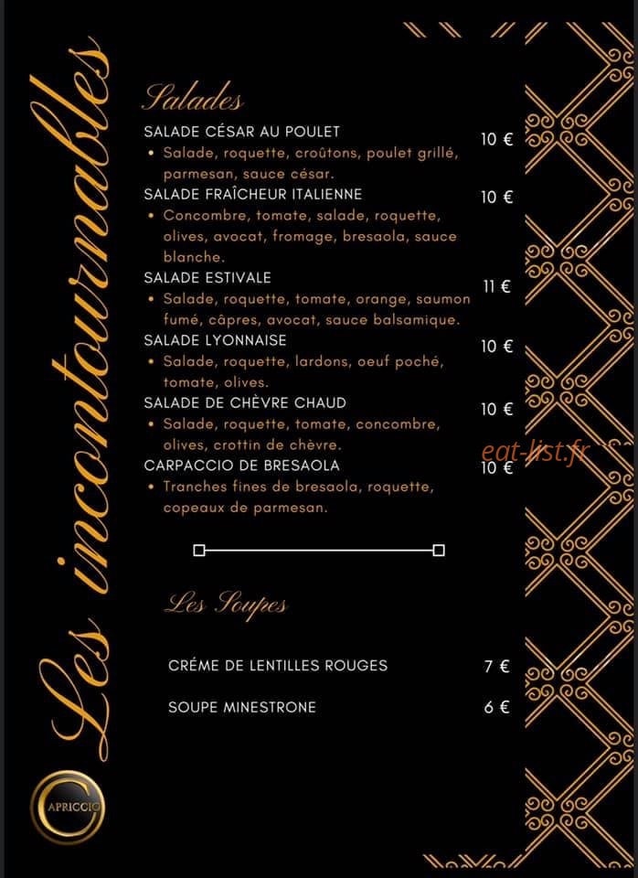 Capriccio — carte page 8