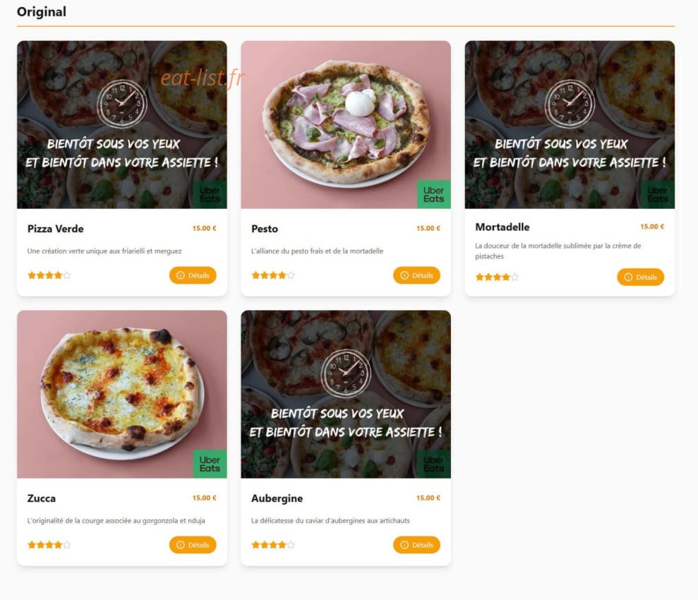 Chichi Pizza — carte page 4