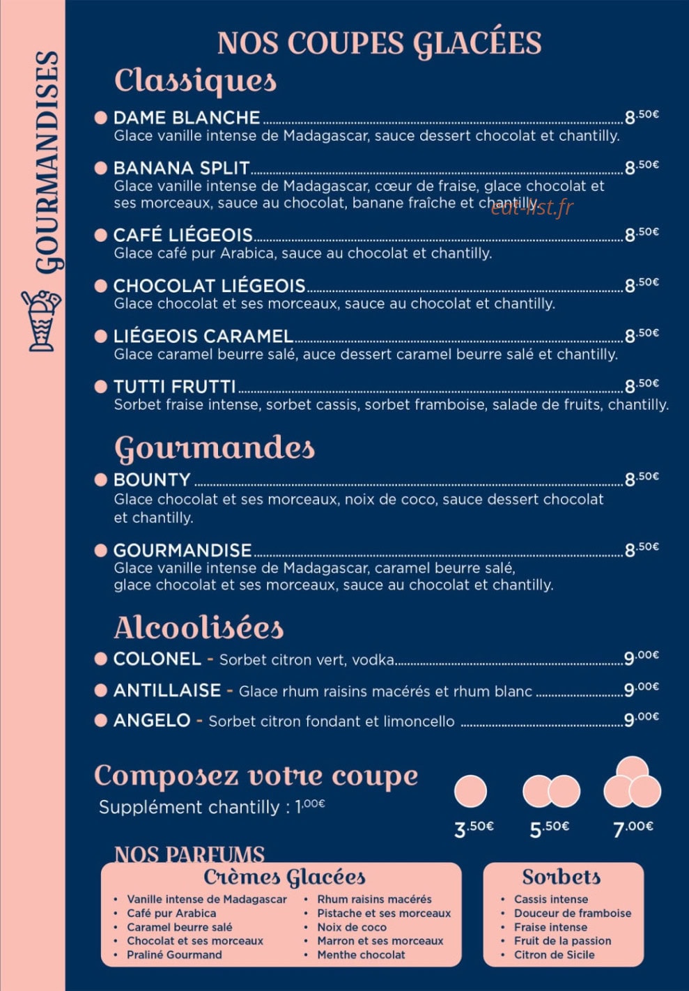 La Brasserie Du Cours — carte page 8