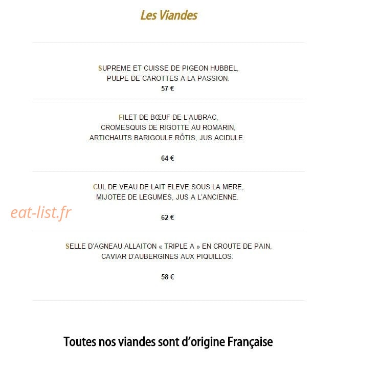 La Pyramide — carte page 6
