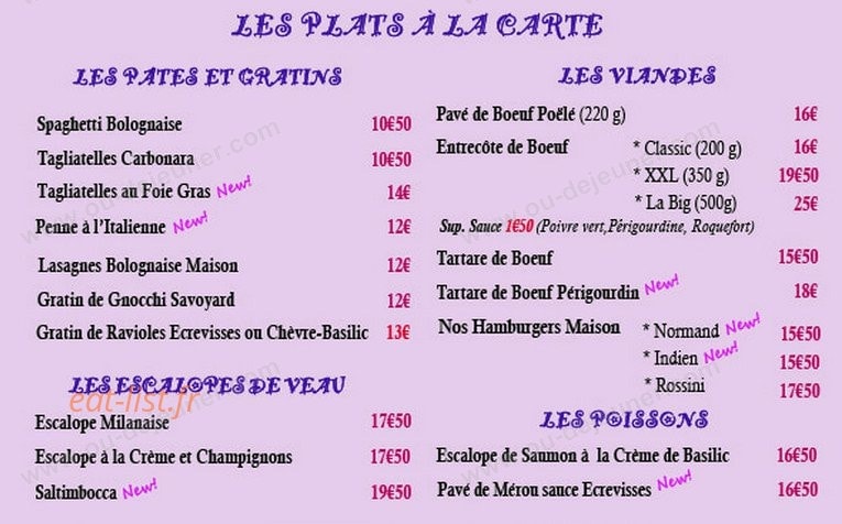 La Romaine — carte page 2