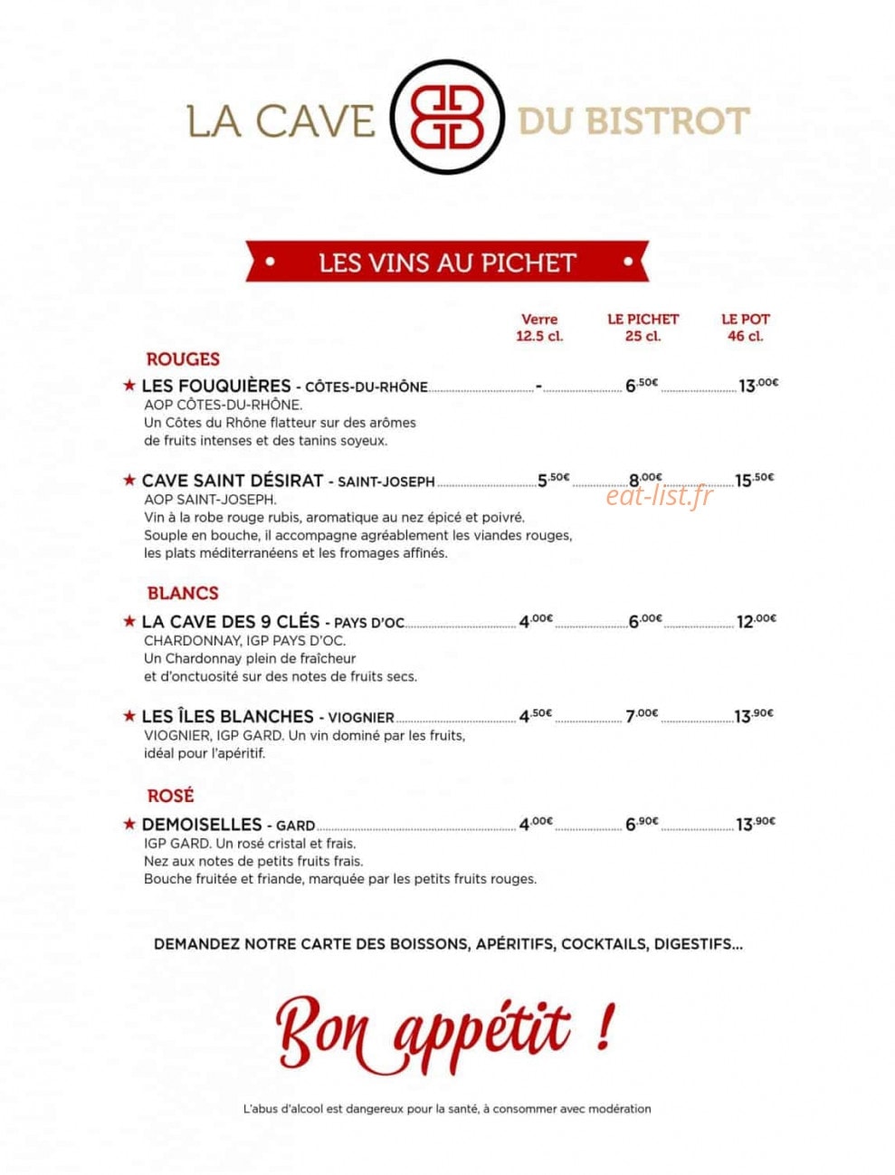 Le Coin du Bœuf — carte page 8