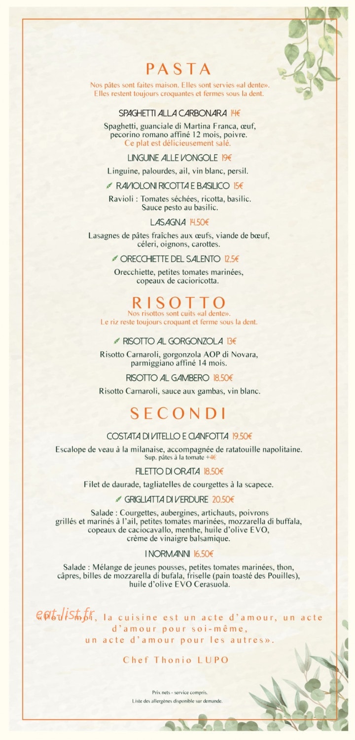 Lupo — carte page 2