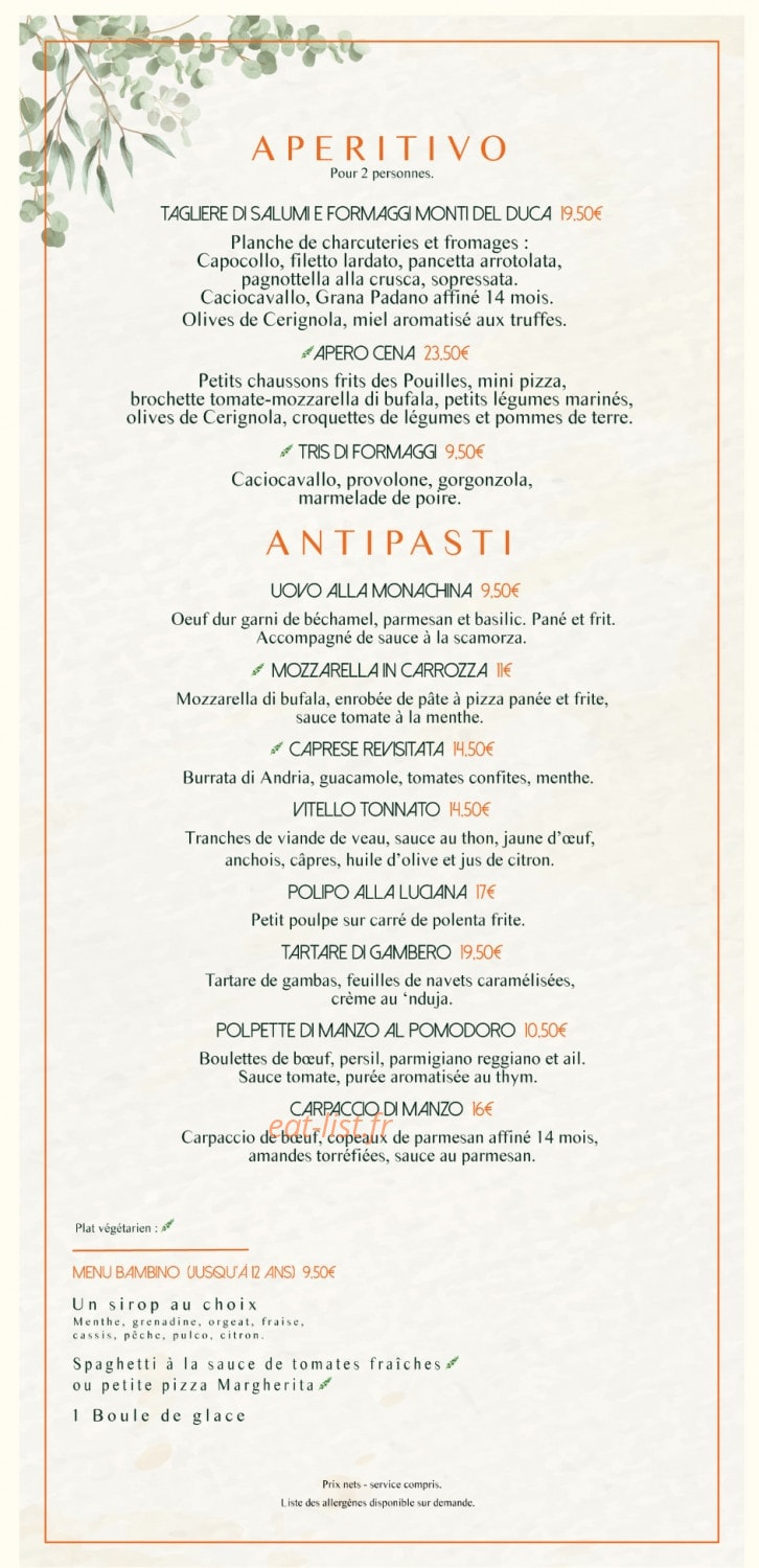 Lupo — carte page 1