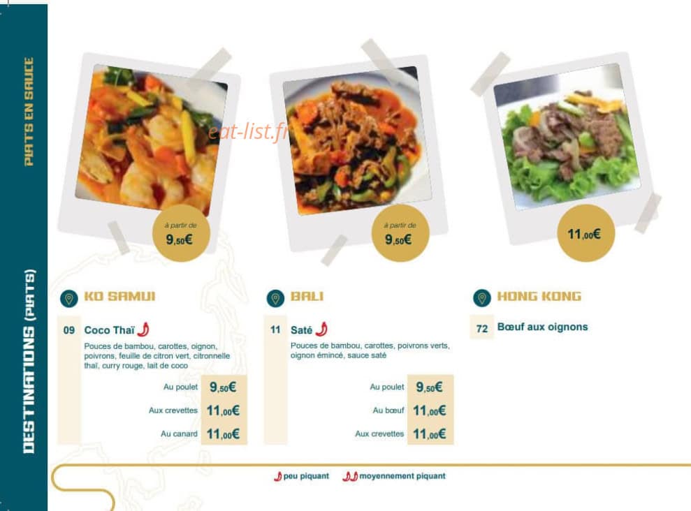 McThaï — carte page 8