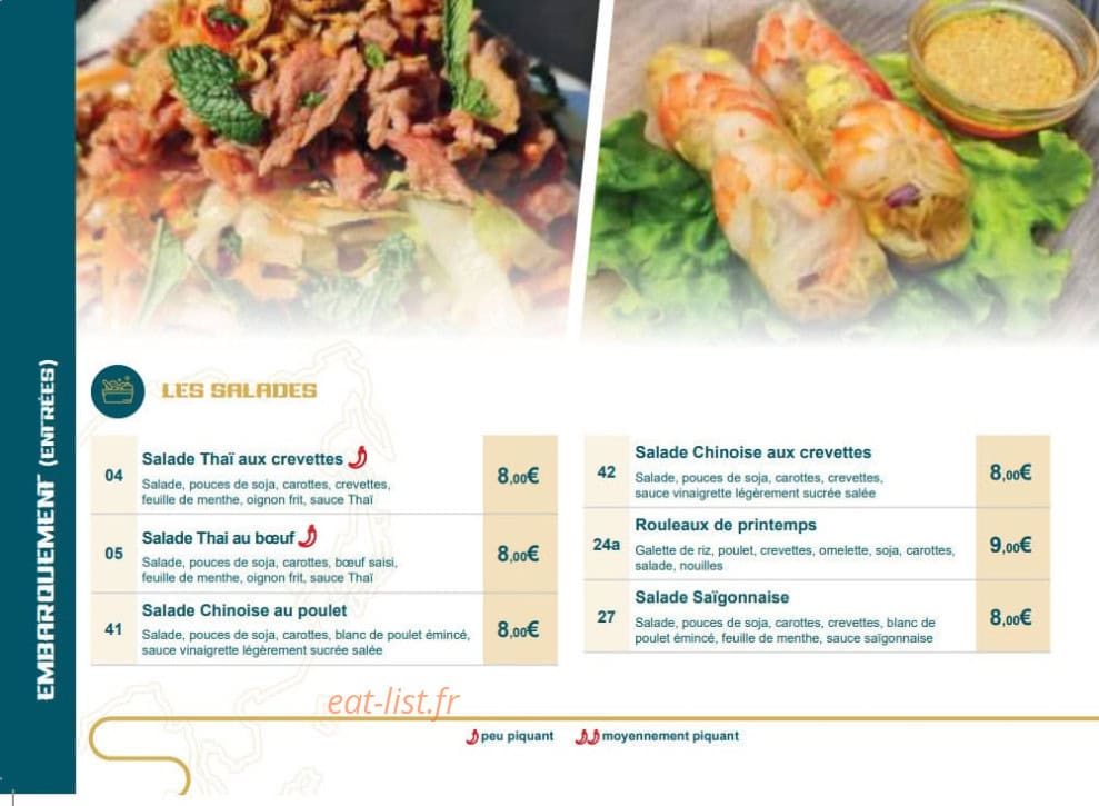 McThaï — carte page 4