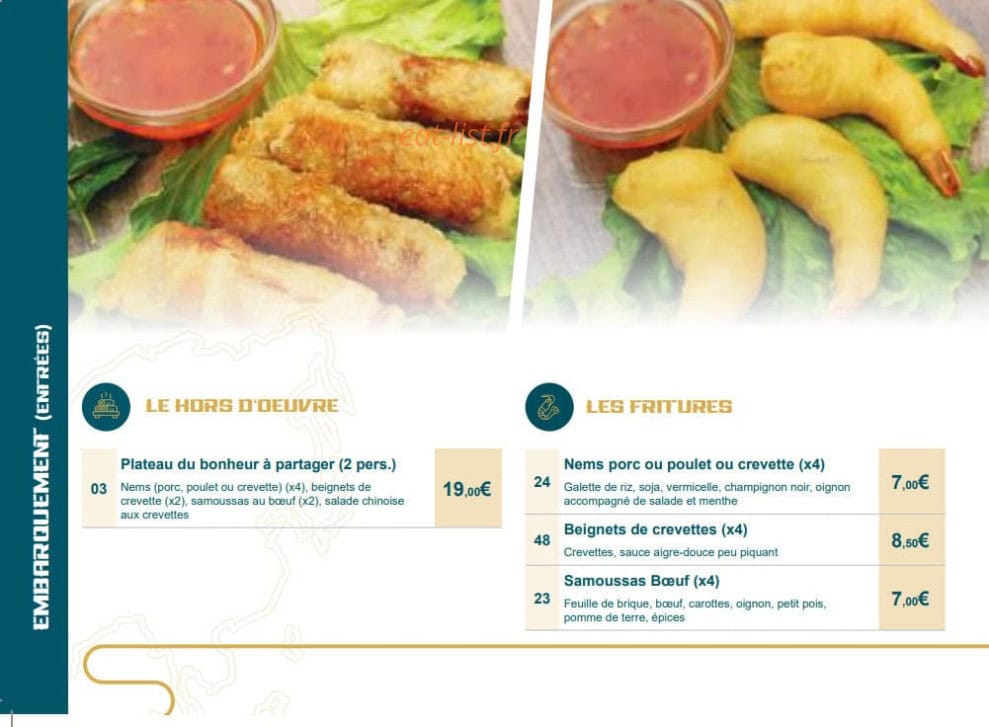 McThaï — carte page 2