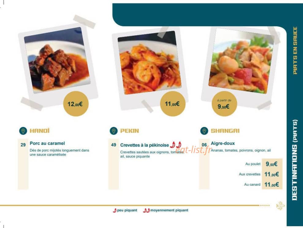 McThaï — carte page 9