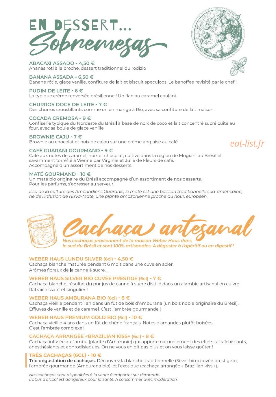 Picanha — carte page 2