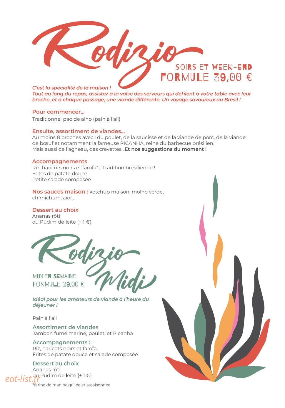 Picanha — carte page 3