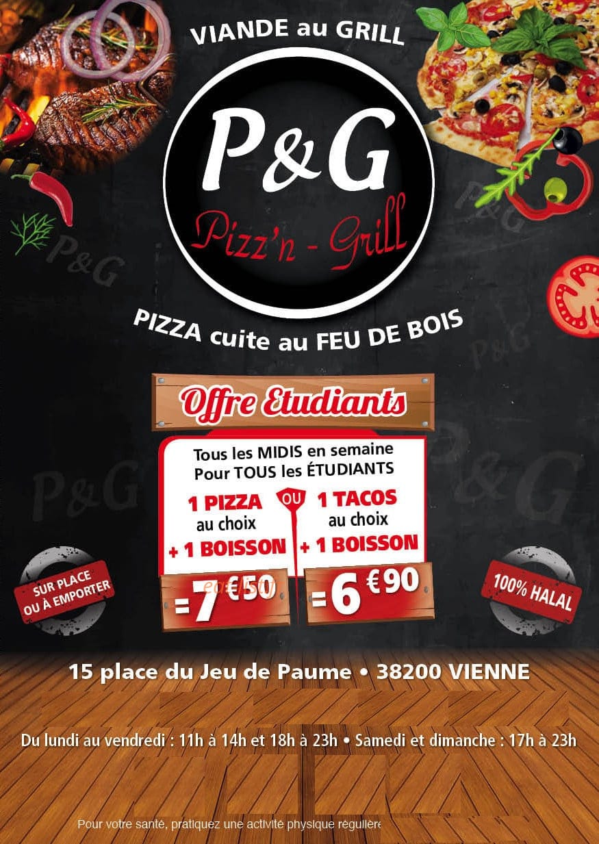 Pizz’n grill — carte page 1