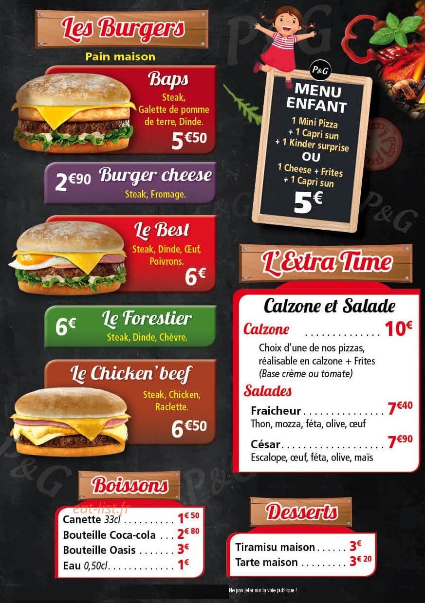 Pizz’n grill — carte page 4