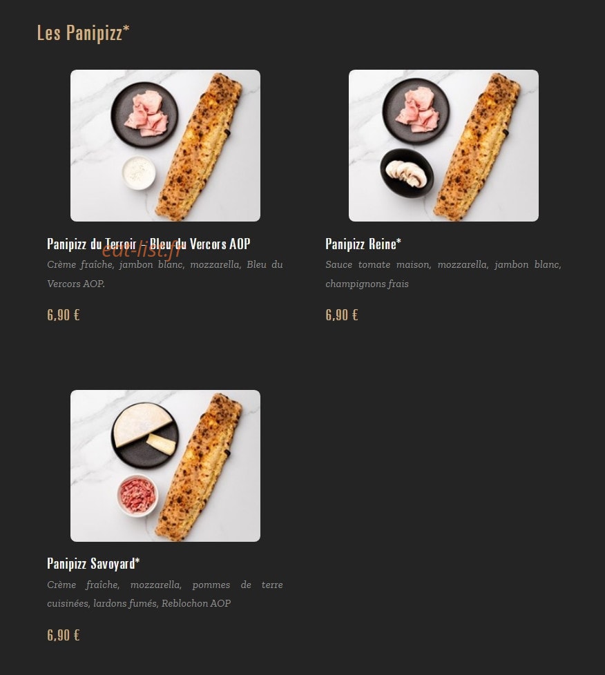 Pizza Cosy — carte page 4