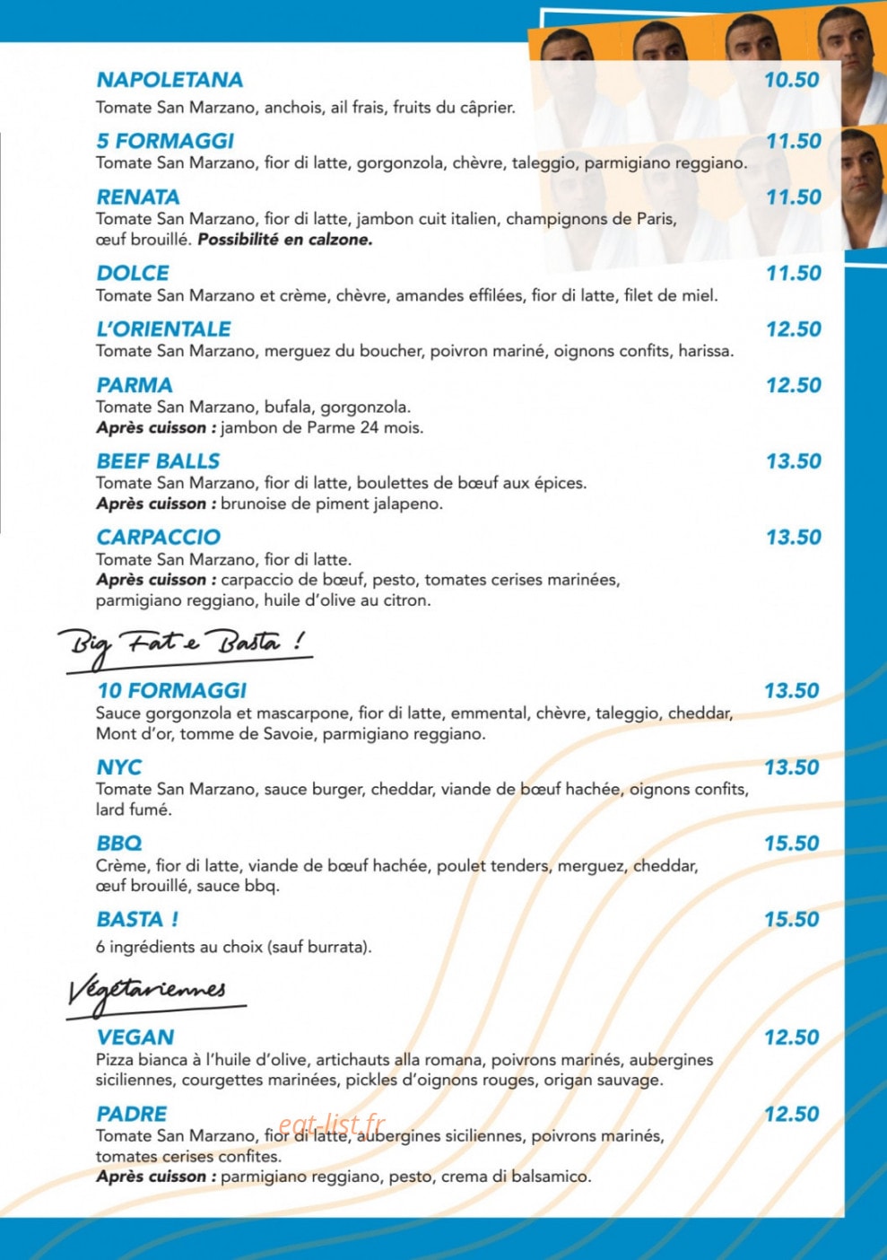 Pizza Giorgio — carte page 2