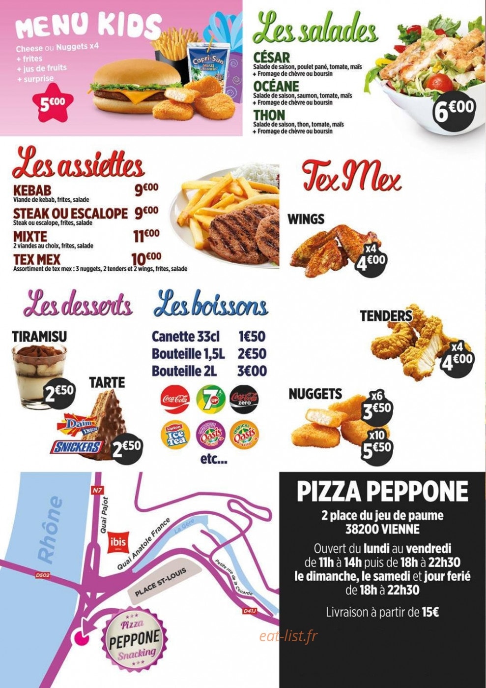 Pizza Peppone — carte page 4