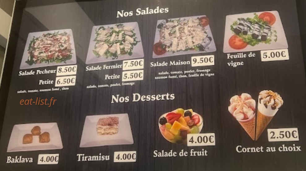 Restaurant leader kebap — carte page 3