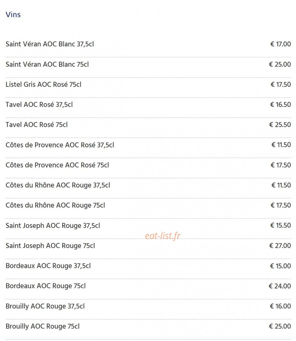 Restaurant Thai — carte page 14