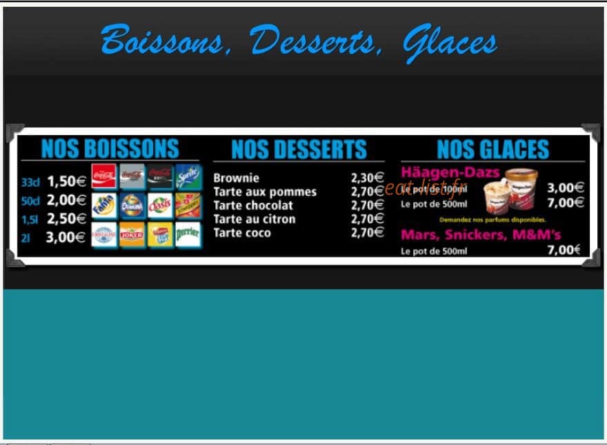 Solo Pizza — carte page 3