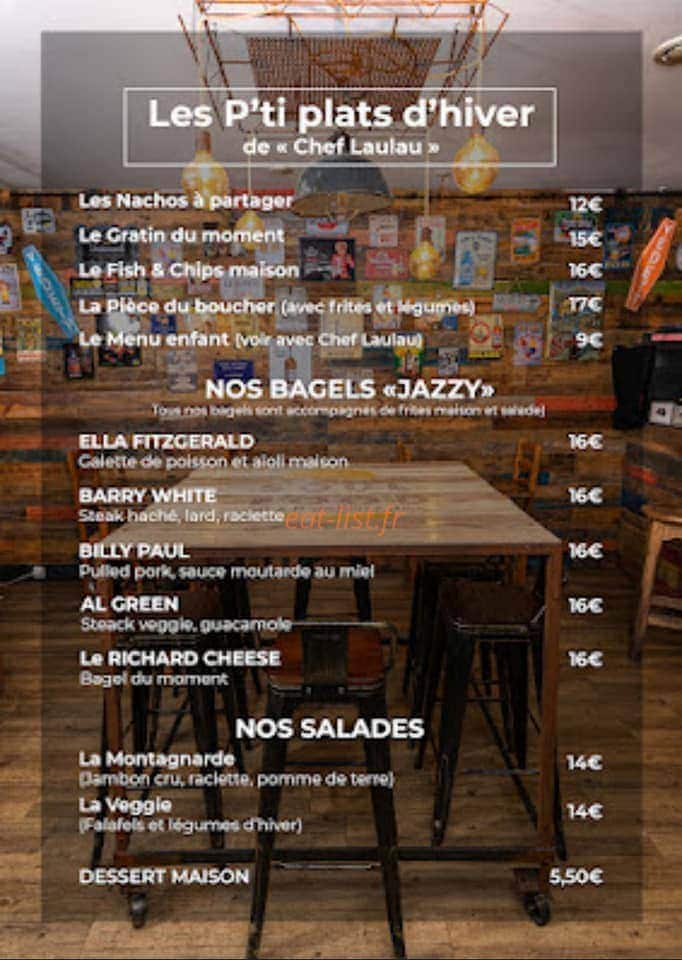 Soulfood — carte page 1