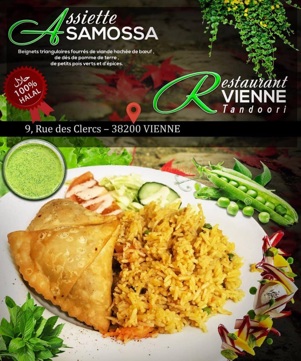 Tandoori — carte page 1