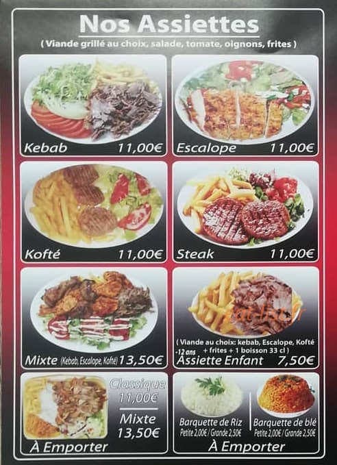 Vienne Kebab — carte page 2