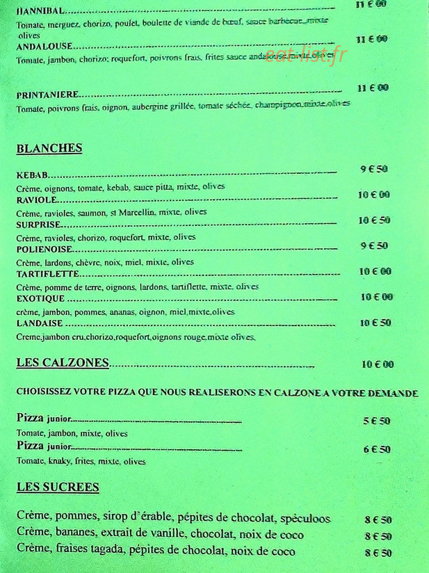 Le Ch'ti Perdu — carte page 2