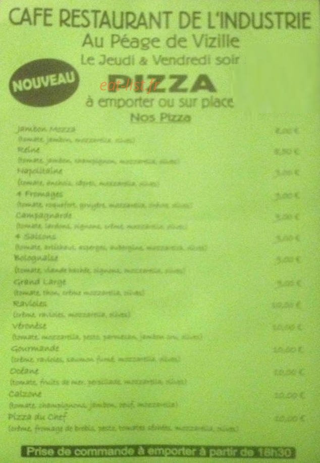 L'Industrie — carte page 1