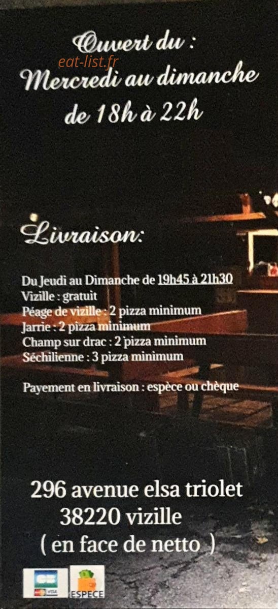 Le chalet gourmand — carte page 4