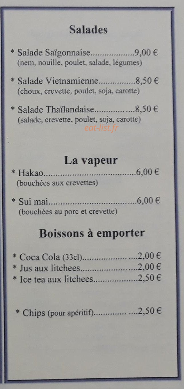 Les Trois Bonheurs — carte page 6