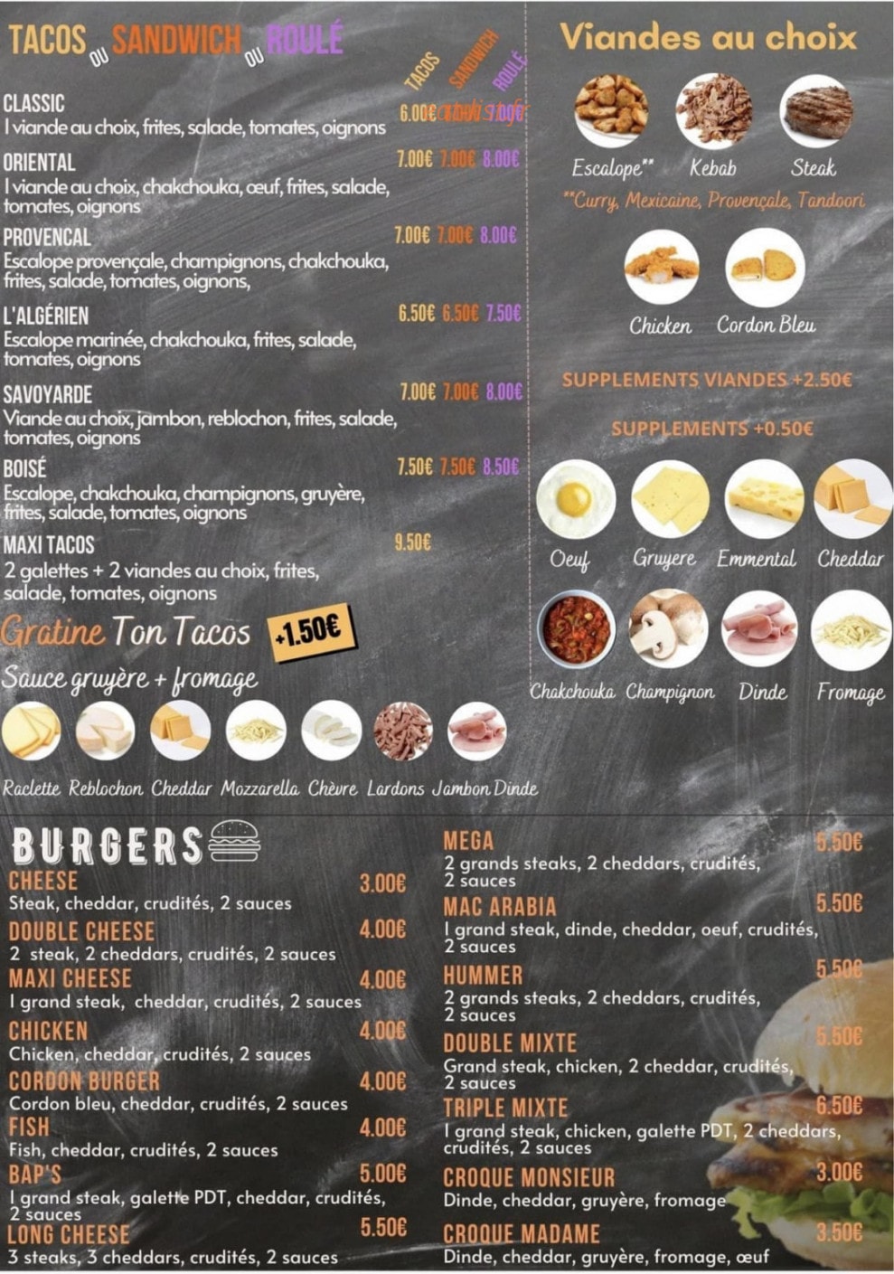 Ab Food — carte page 3