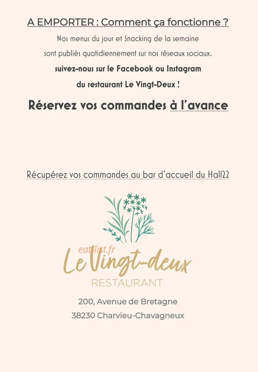 Le Vingt-Deux — carte page 8