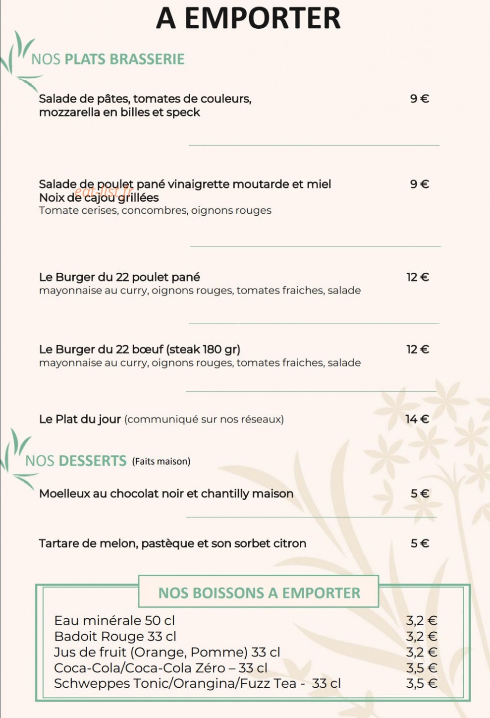 Le Vingt-Deux — carte page 3