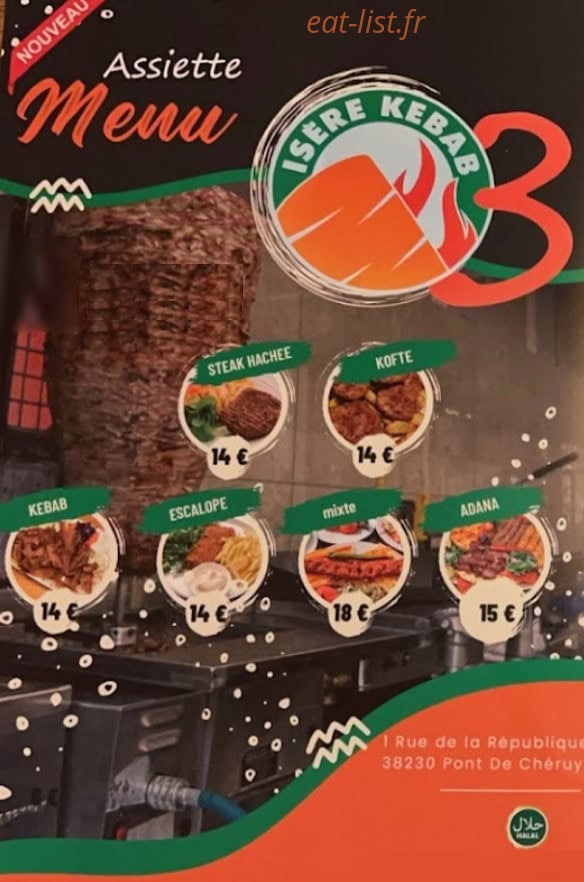 Isère Kebab 3 — carte page 2