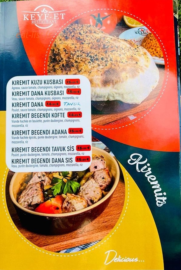 Keyf-Et — carte page 1