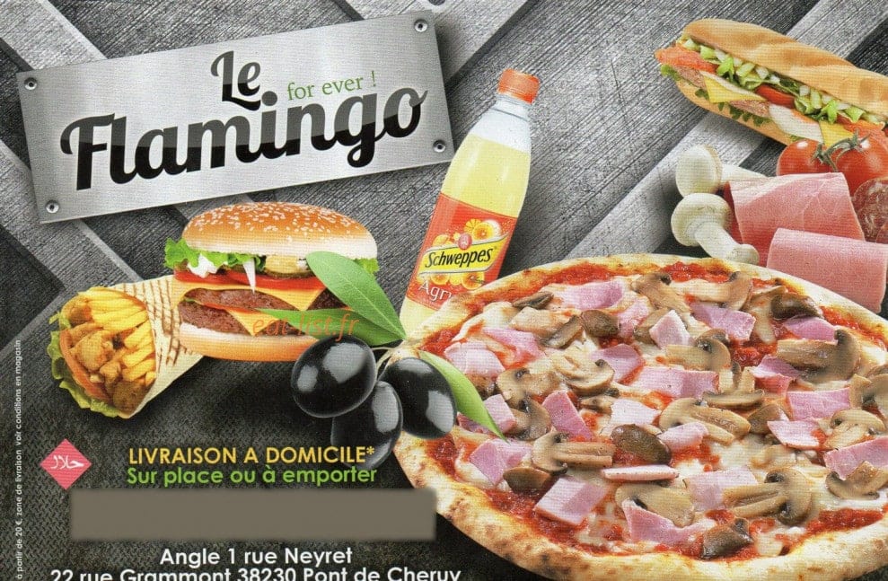 Le Flamingo — carte page 1