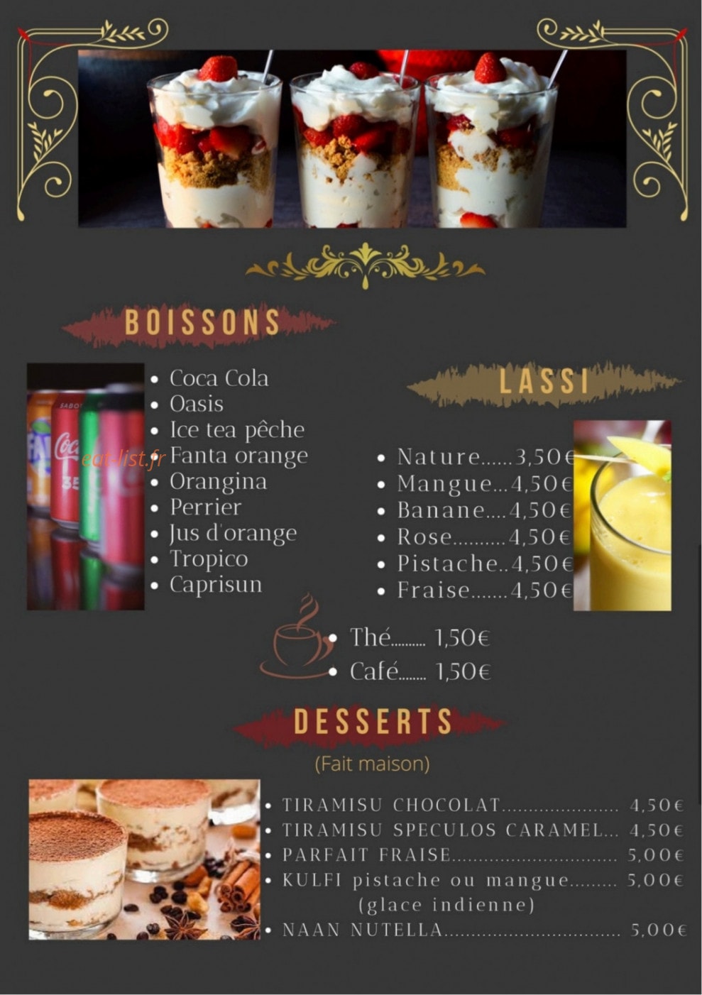 Luna Tandoor — carte page 7