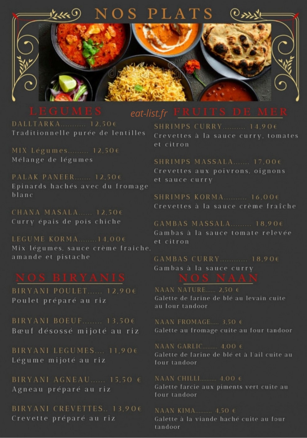 Luna Tandoor — carte page 4