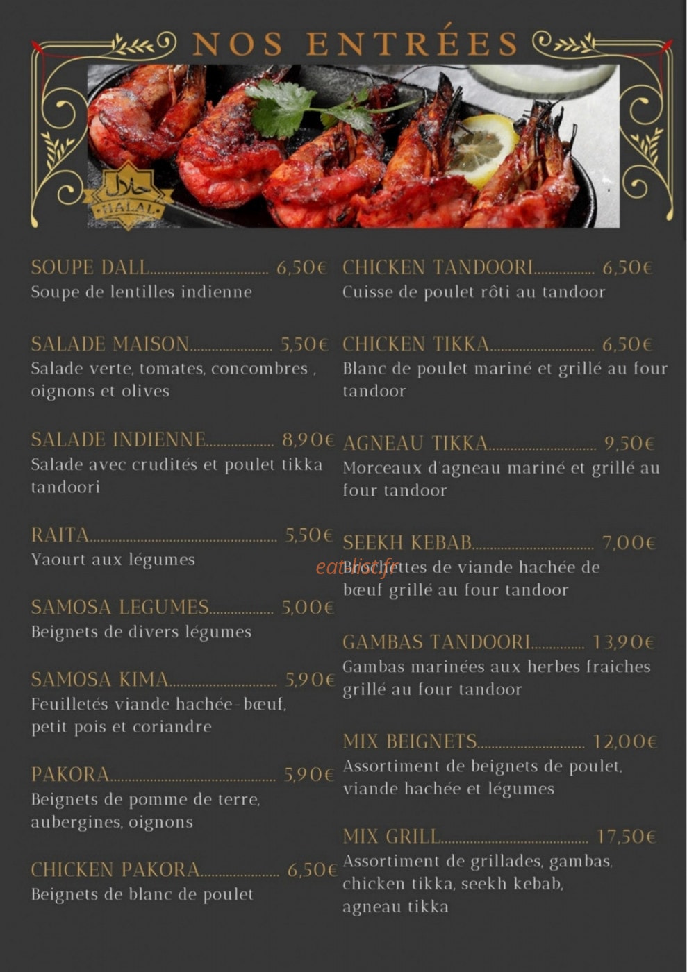 Luna Tandoor — carte page 2