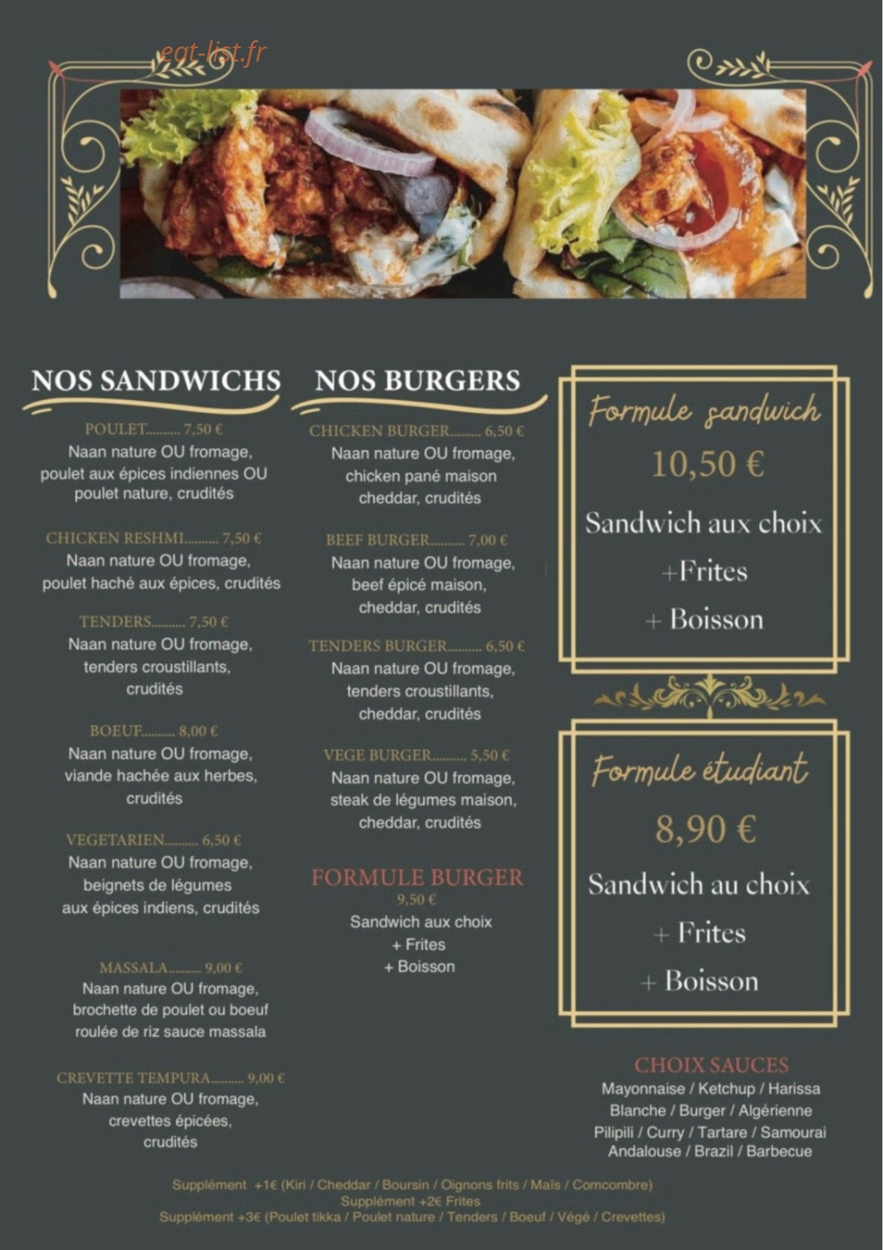 Luna Tandoor — carte page 6