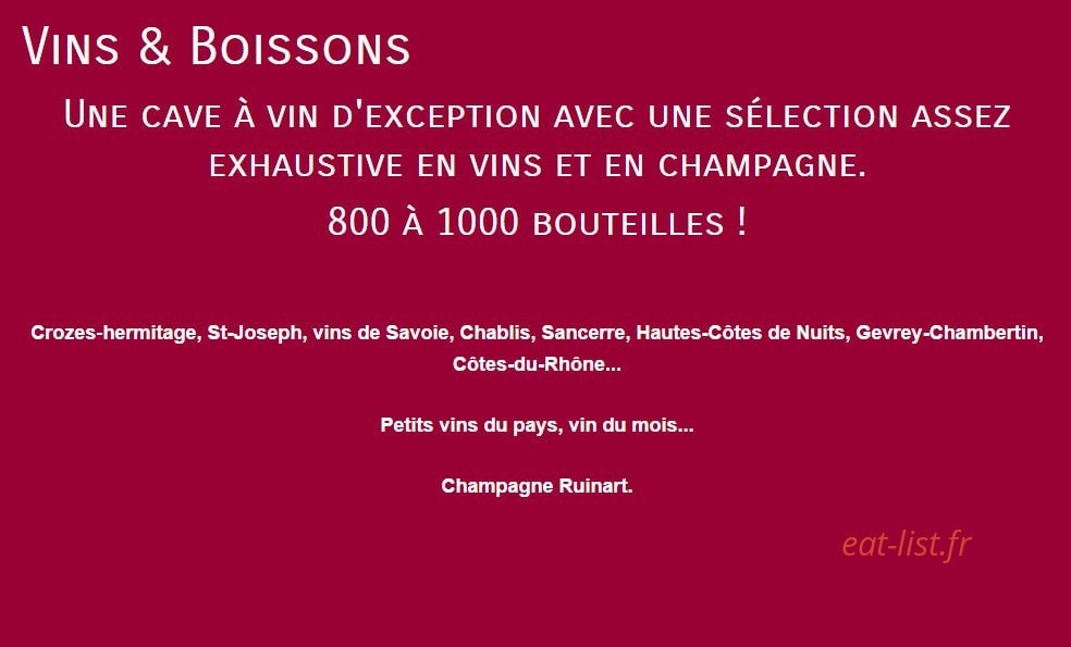 Les Terrasses — carte page 4